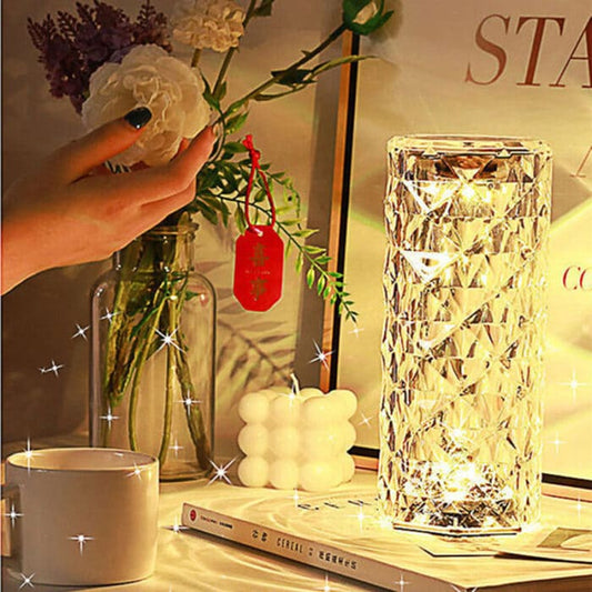 16 Color Diamond Crystal Lamp